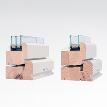 Snittprøve 3- og 2-lags Natre Klassisk tre/tre